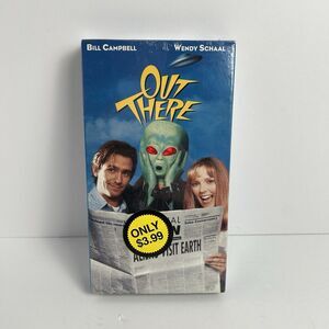 1995 Out There VHS  Aliens Billy Bob Thornton Robert Picardo OOP RARE